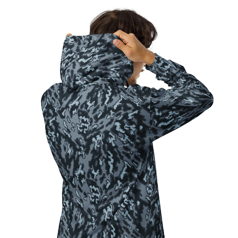 Barvikha Night Russian CAMO Unisex Zip Hoodie