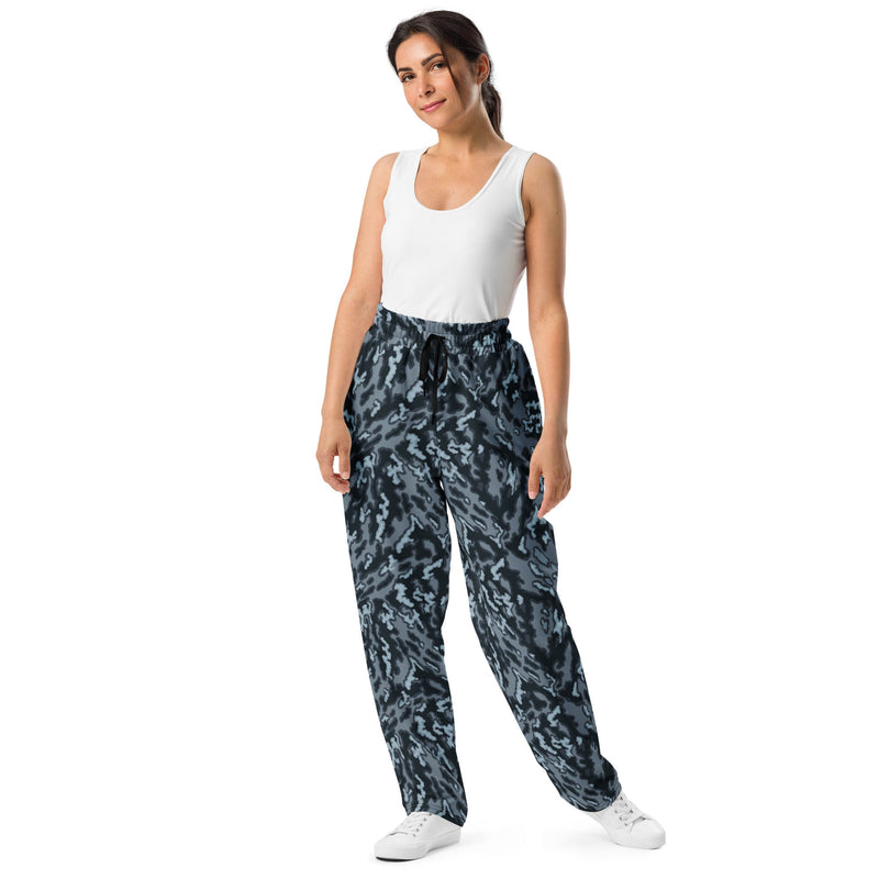 Barvikha Night Russian CAMO Unisex Wide-Leg Joggers