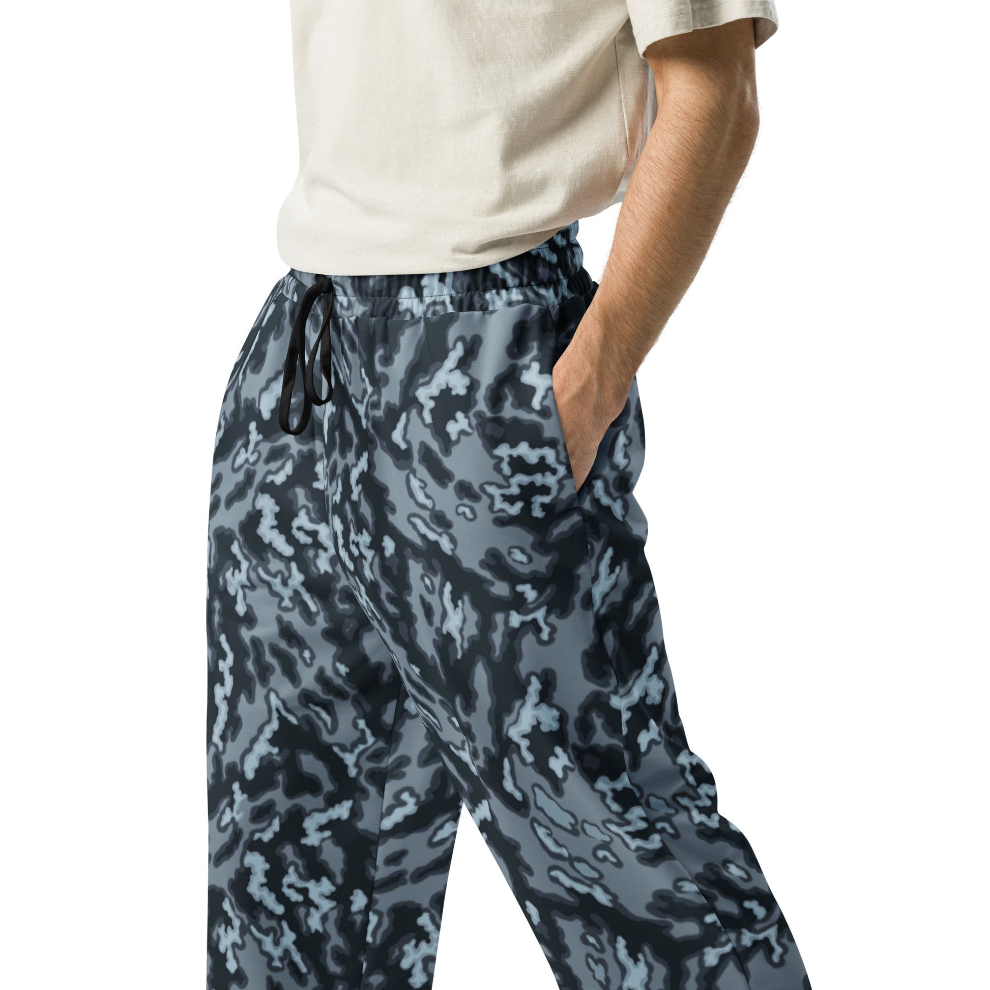 Russian Barvikha Night CAMO Wide-leg joggers - Joggers