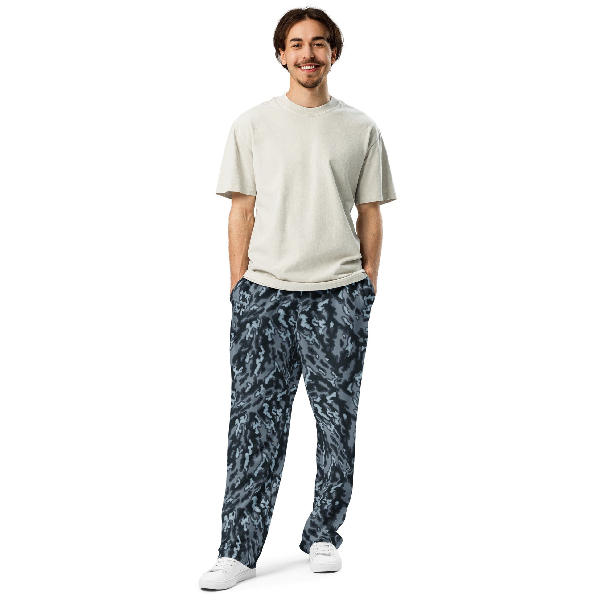 Russian Barvikha Night CAMO Wide-leg joggers - Joggers