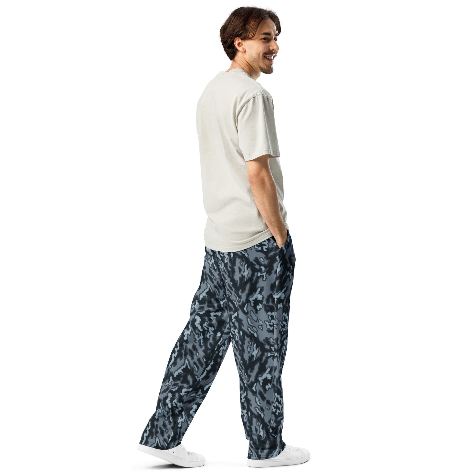 Russian Barvikha Night CAMO Wide-leg joggers - Joggers
