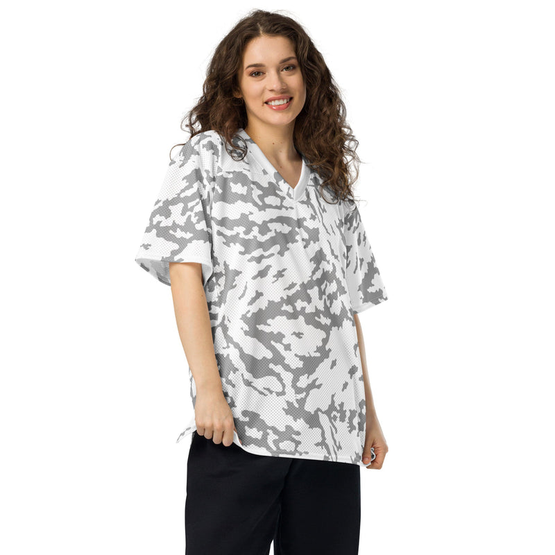 Barvikha Snow Russian CAMO Unisex American Football Jersey