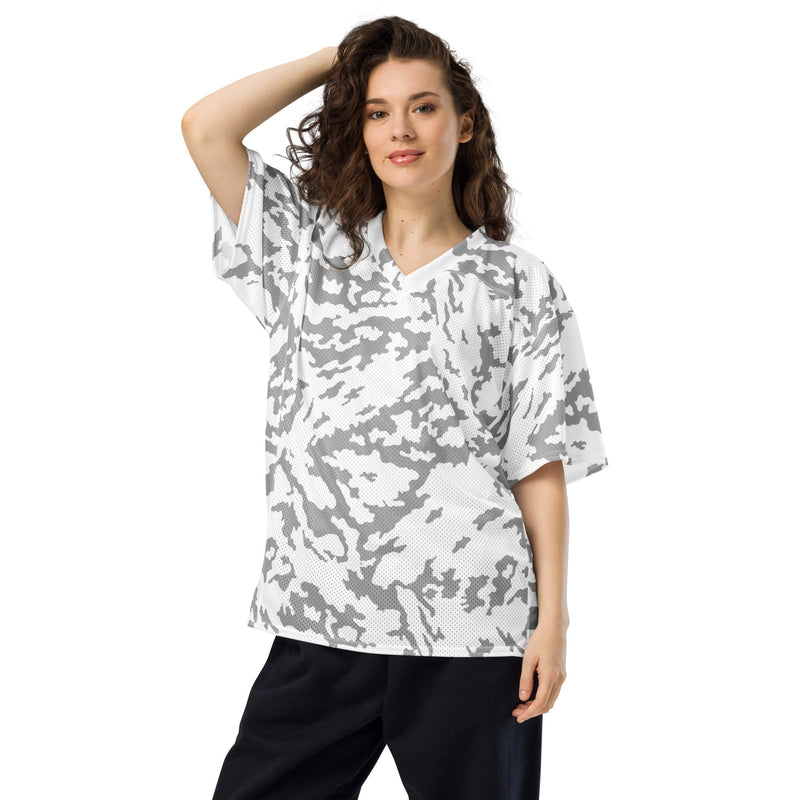 Barvikha Snow Russian CAMO Unisex American Football Jersey