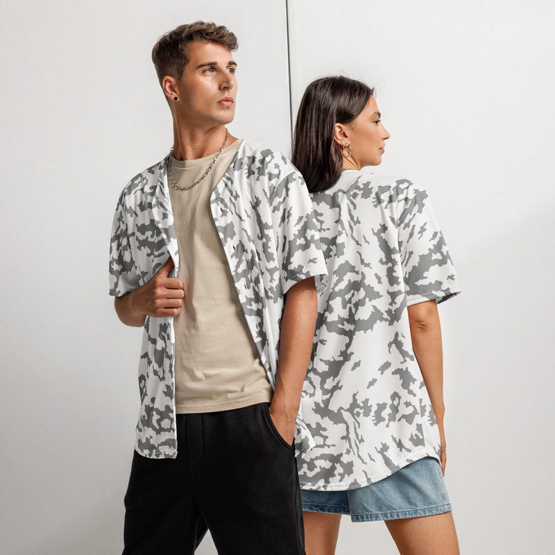 Barvikha Snow Russian CAMO Unisex Baseball Jersey - 2XS