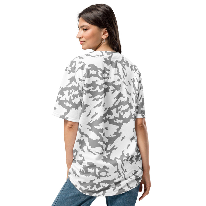 Barvikha Snow Russian CAMO Unisex Baseball Jersey