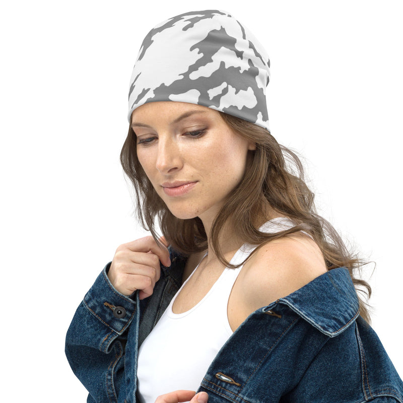 Barvikha Snow Russian CAMO Beanie - Head