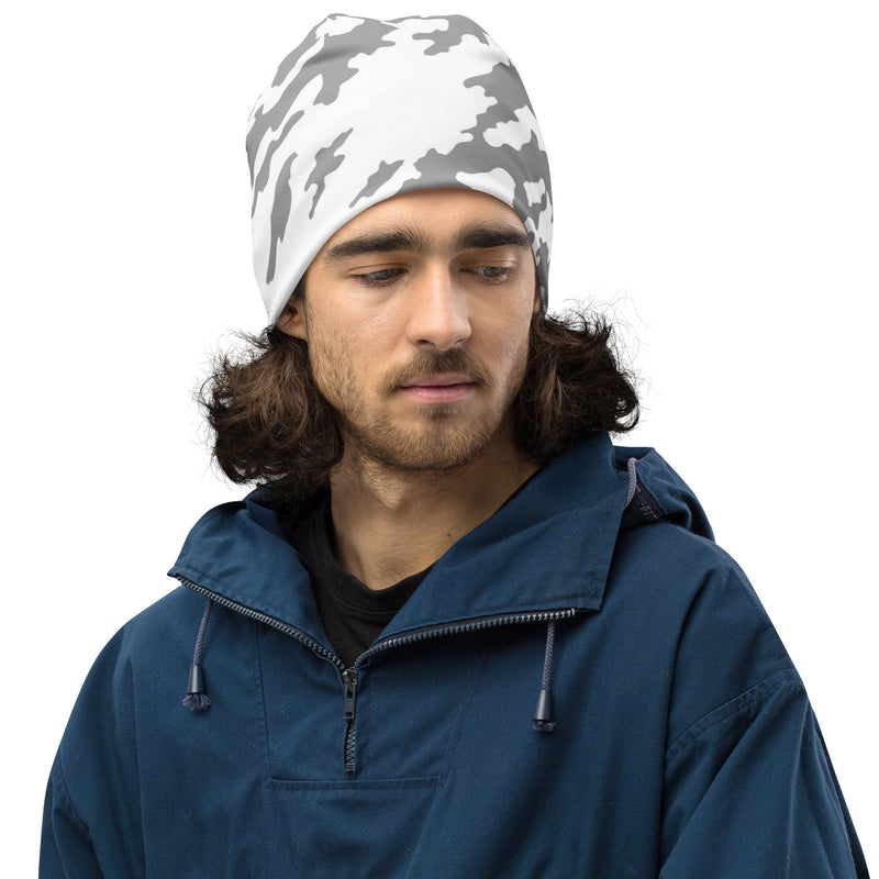 Barvikha Snow Russian CAMO Beanie - Head