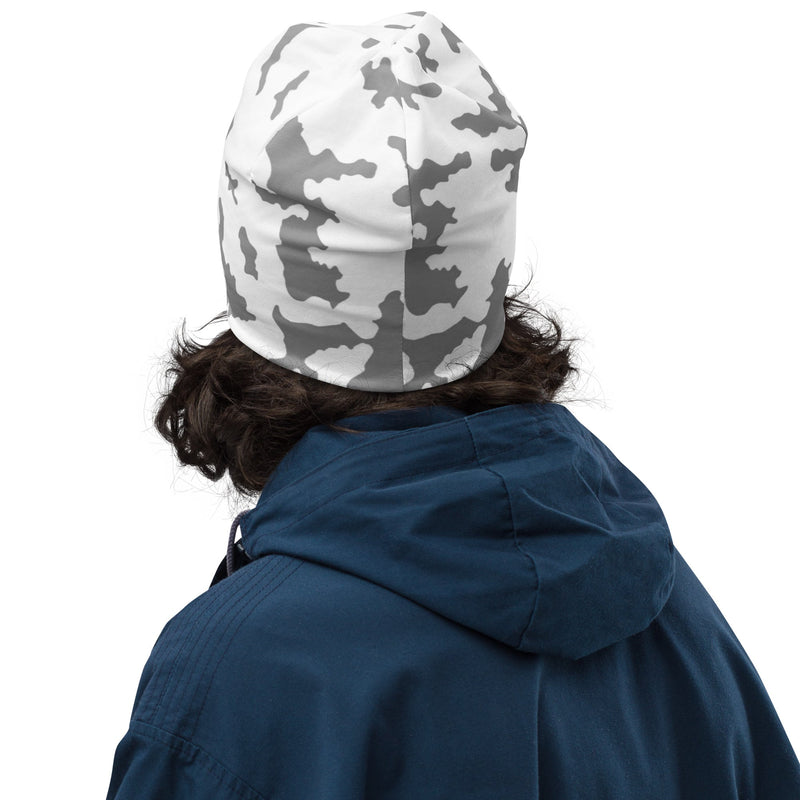 Barvikha Snow Russian CAMO Beanie - Head