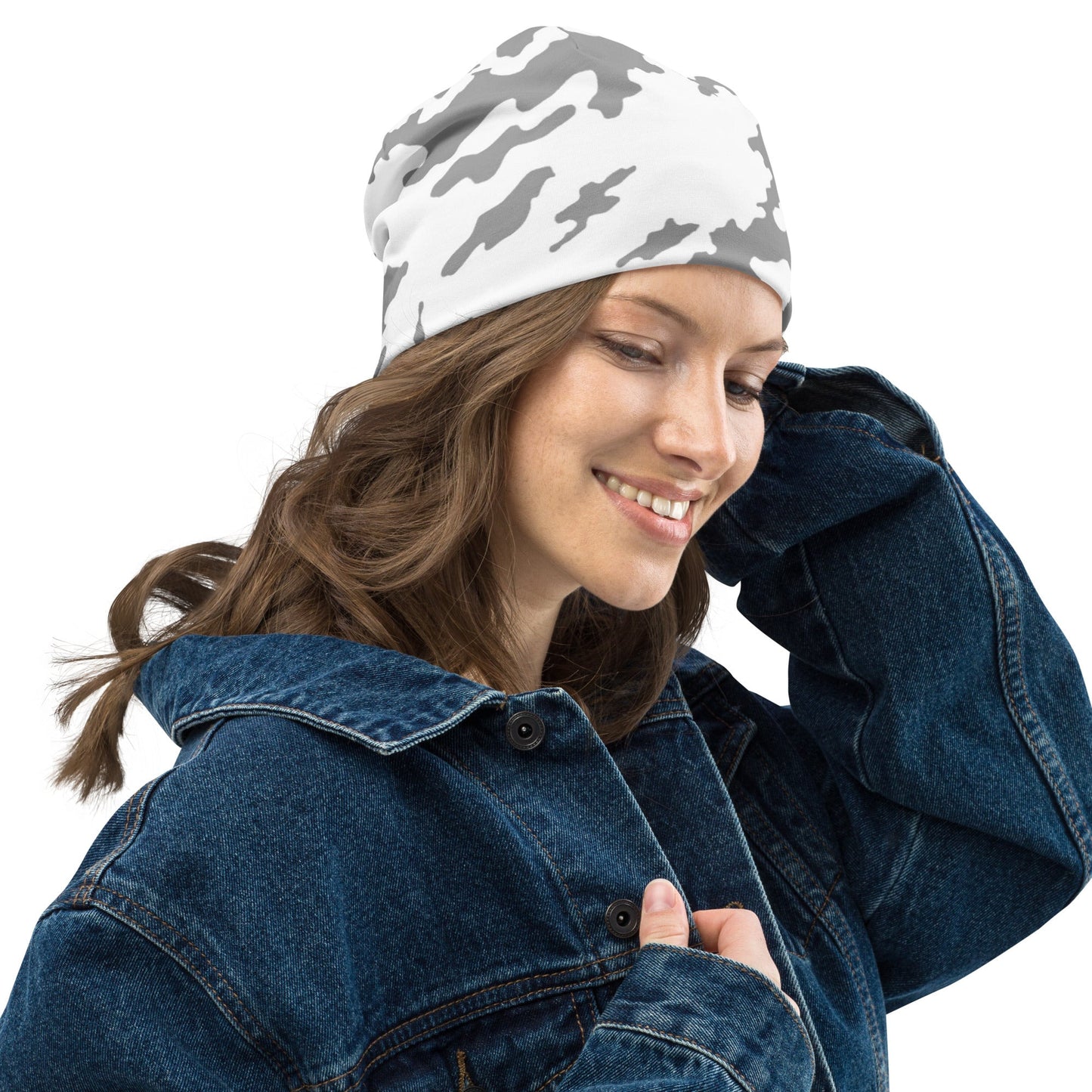 Russian Barvikha Red Dawn Snow Movie CAMO Beanie - Beanies