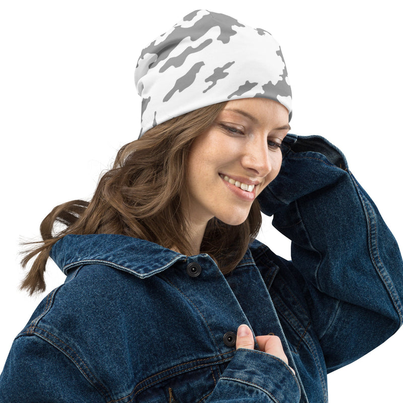 Barvikha Snow Russian CAMO Beanie - Head