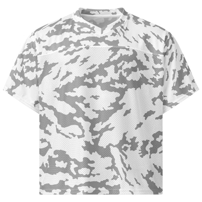 Russian Barvikha Red Dawn Snow Movie CAMO Boxy football jersey - 2XS - Football Jersey