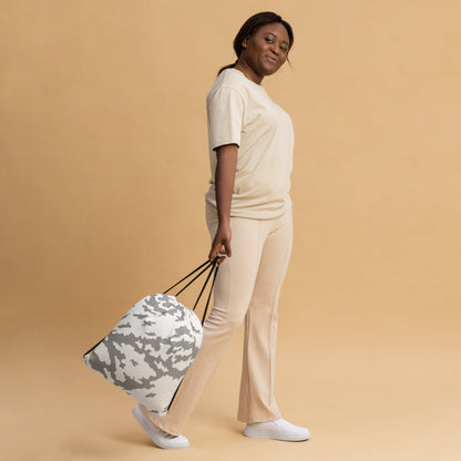 Russian Barvikha Red Dawn Snow Movie CAMO Drawstring Bag - Bags