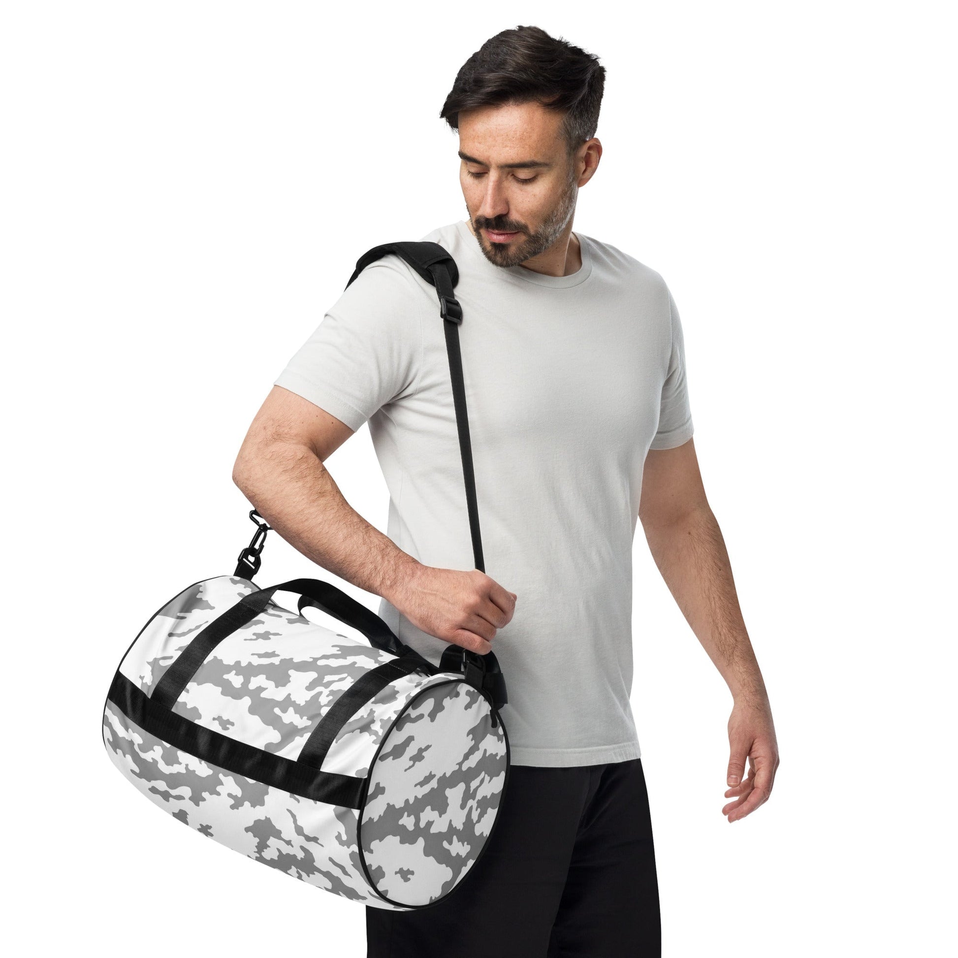Russian Barvikha Red Dawn Snow Movie CAMO Gym Bag