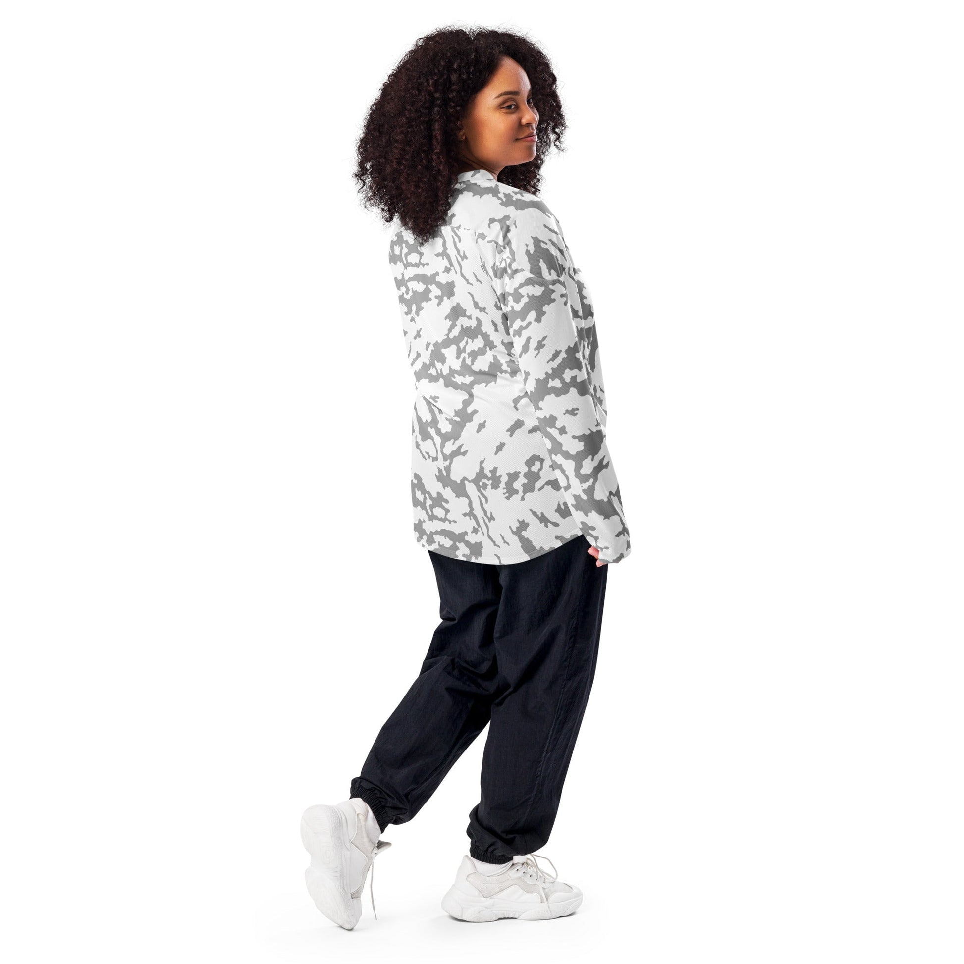 Russian Barvikha Red Dawn Snow Movie CAMO hockey fan jersey - Hockey Jerseys