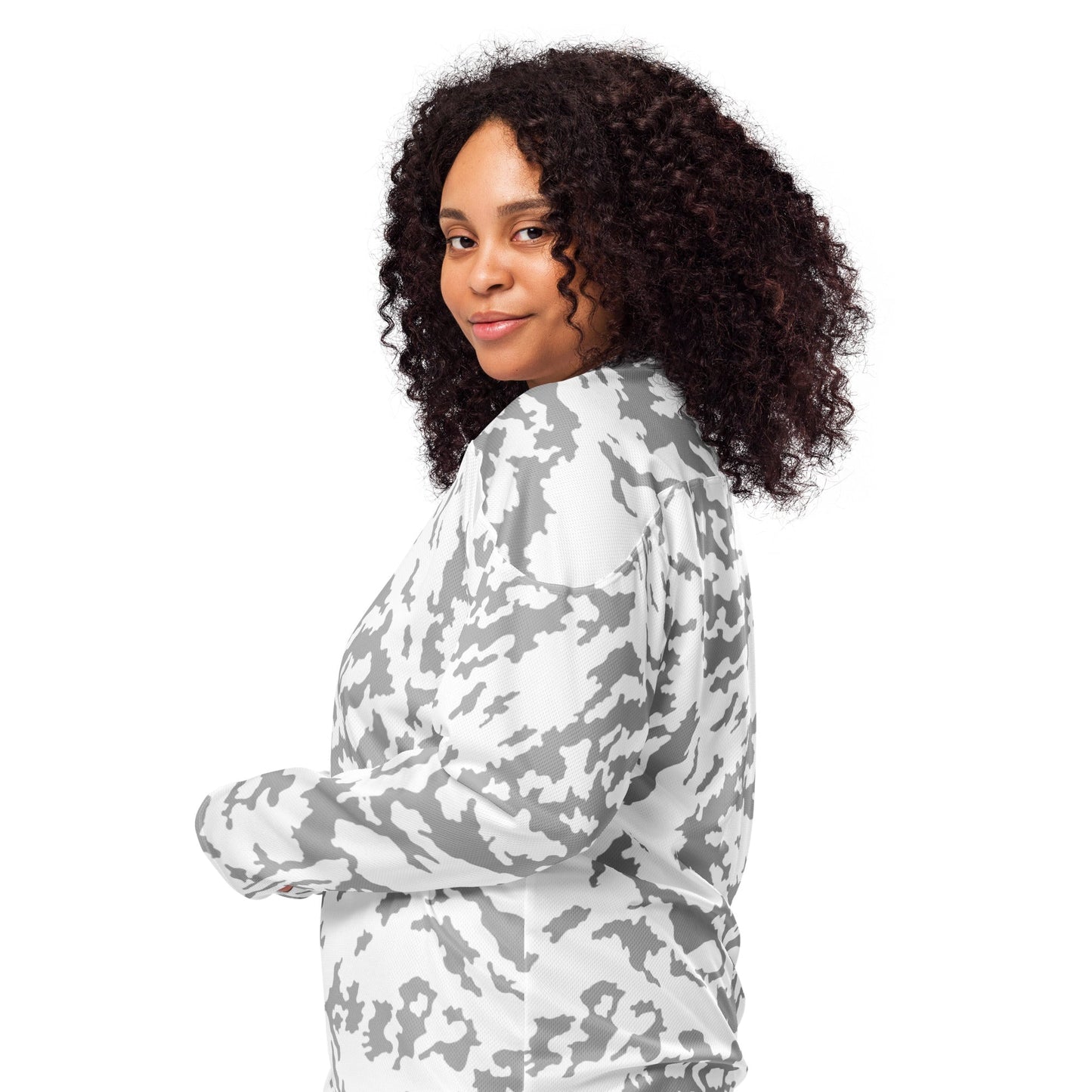 Russian Barvikha Red Dawn Snow Movie CAMO hockey fan jersey - Hockey Jerseys