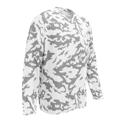 Russian Barvikha Red Dawn Snow Movie CAMO hockey fan jersey - Hockey Jerseys