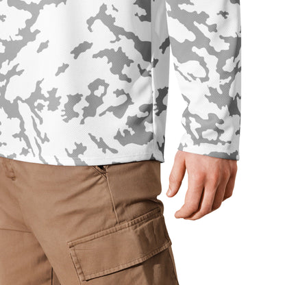 Russian Barvikha Red Dawn Snow Movie CAMO hockey fan jersey - Hockey Jerseys