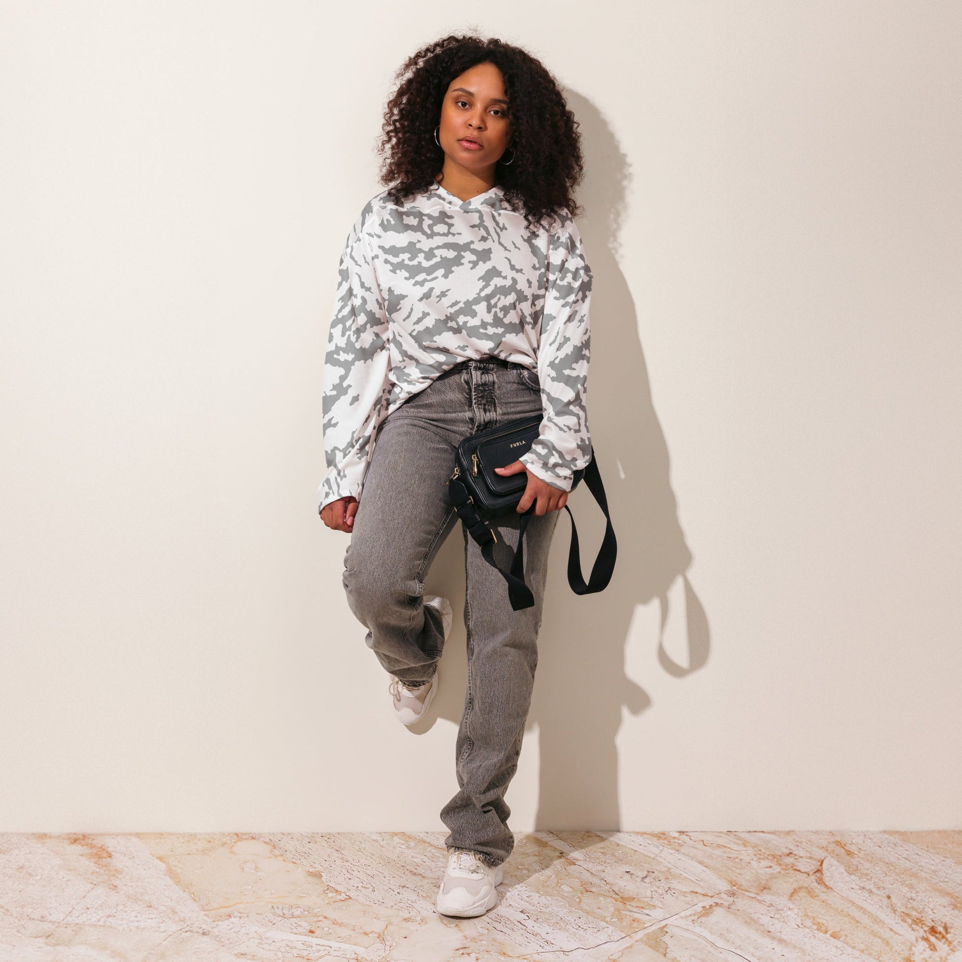 Russian Barvikha Red Dawn Snow Movie CAMO hockey fan jersey - Hockey Jerseys