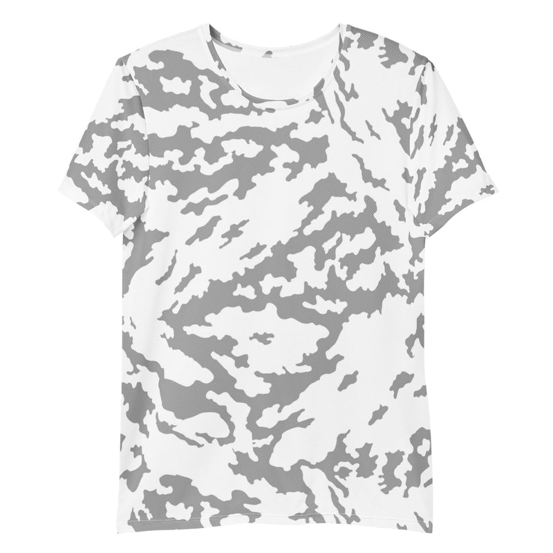 Barvikha Snow Russian CAMO Mens Athletic T-Shirt - Shirt