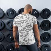 Barvikha Snow Russian CAMO Mens Athletic T-Shirt - Shirt