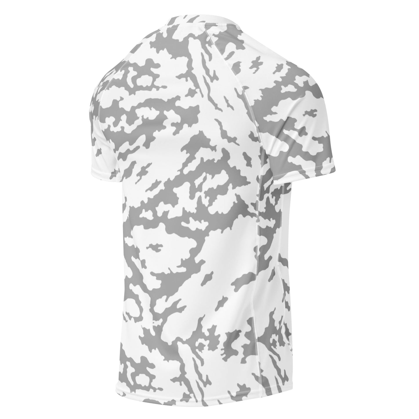 Russian Barvikha Red Dawn Snow Movie CAMO Mens Short-Sleeve Rash Guard
