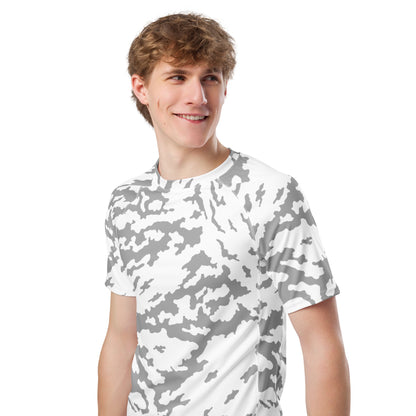 Russian Barvikha Red Dawn Snow Movie CAMO Mens Short-Sleeve Rash Guard