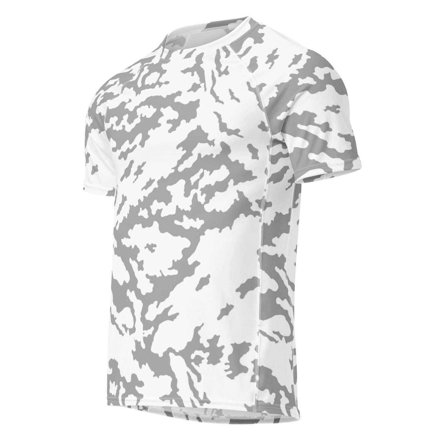 Russian Barvikha Red Dawn Snow Movie CAMO Mens Short-Sleeve Rash Guard