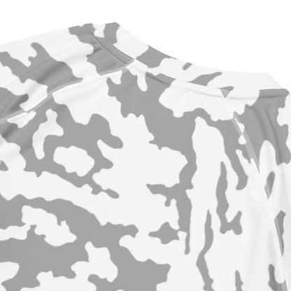 Russian Barvikha Red Dawn Snow Movie CAMO Mens Short-Sleeve Rash Guard