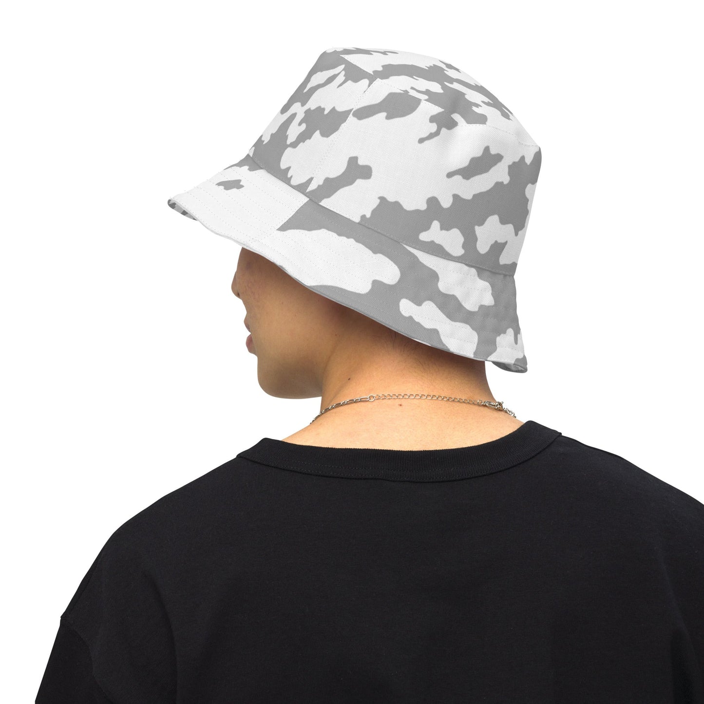 Russian Barvikha Red Dawn Snow Movie CAMO Reversible bucket hat - Bucket Hats