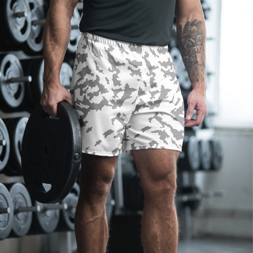 Barvikha Snow Russian CAMO Unisex Athletic Long Shorts - 4XL