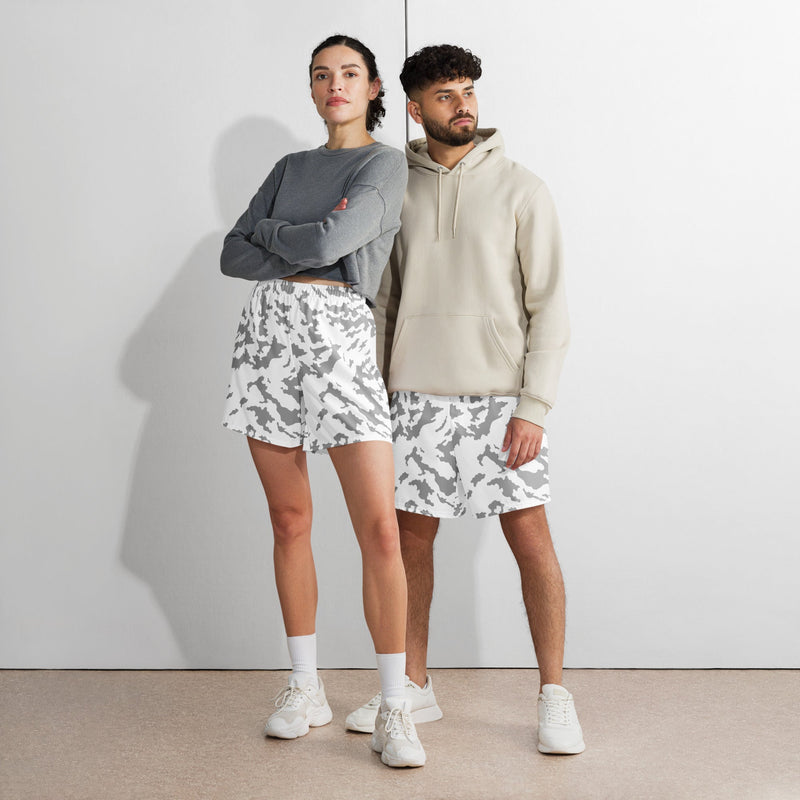Barvikha Snow Russian CAMO Unisex Athletic Long Shorts