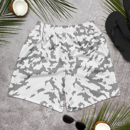 Russian Barvikha Red Dawn Snow Movie CAMO Unisex Athletic Long Shorts