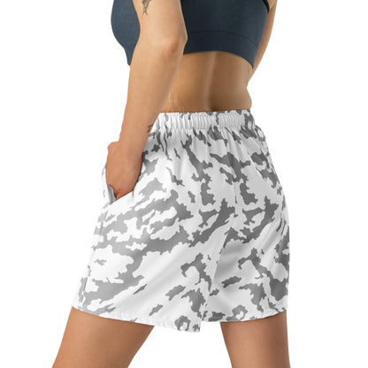 Russian Barvikha Red Dawn Snow Movie CAMO Unisex Athletic Long Shorts