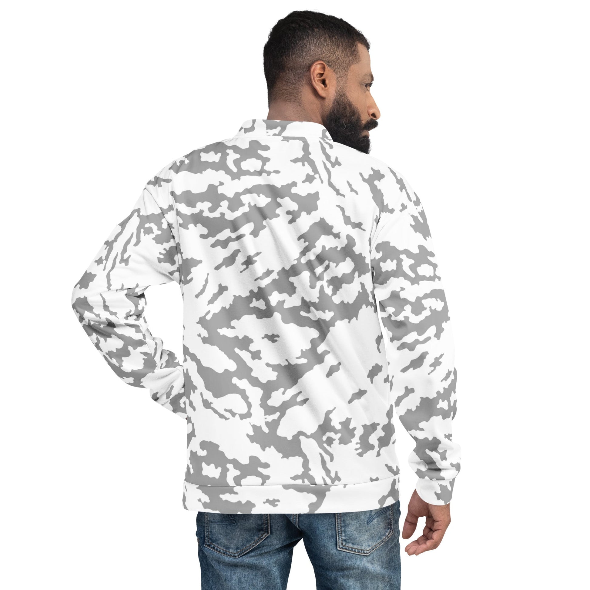 Russian Barvikha Red Dawn Snow Movie CAMO Unisex Bomber Jacket