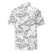 Barvikha Snow Russian CAMO Unisex Short-Sleeve Button Shirt - Button-Up