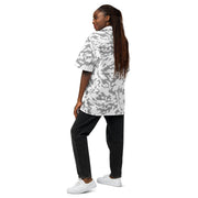 Barvikha Snow Russian CAMO Unisex Short-Sleeve Button Shirt - Button-Up