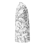 Barvikha Snow Russian CAMO Unisex Short-Sleeve Button Shirt - Button-Up