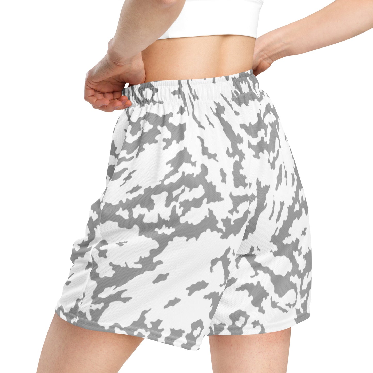 Russian Barvikha Red Dawn Snow Movie CAMO Unisex mesh shorts - Mesh Shorts