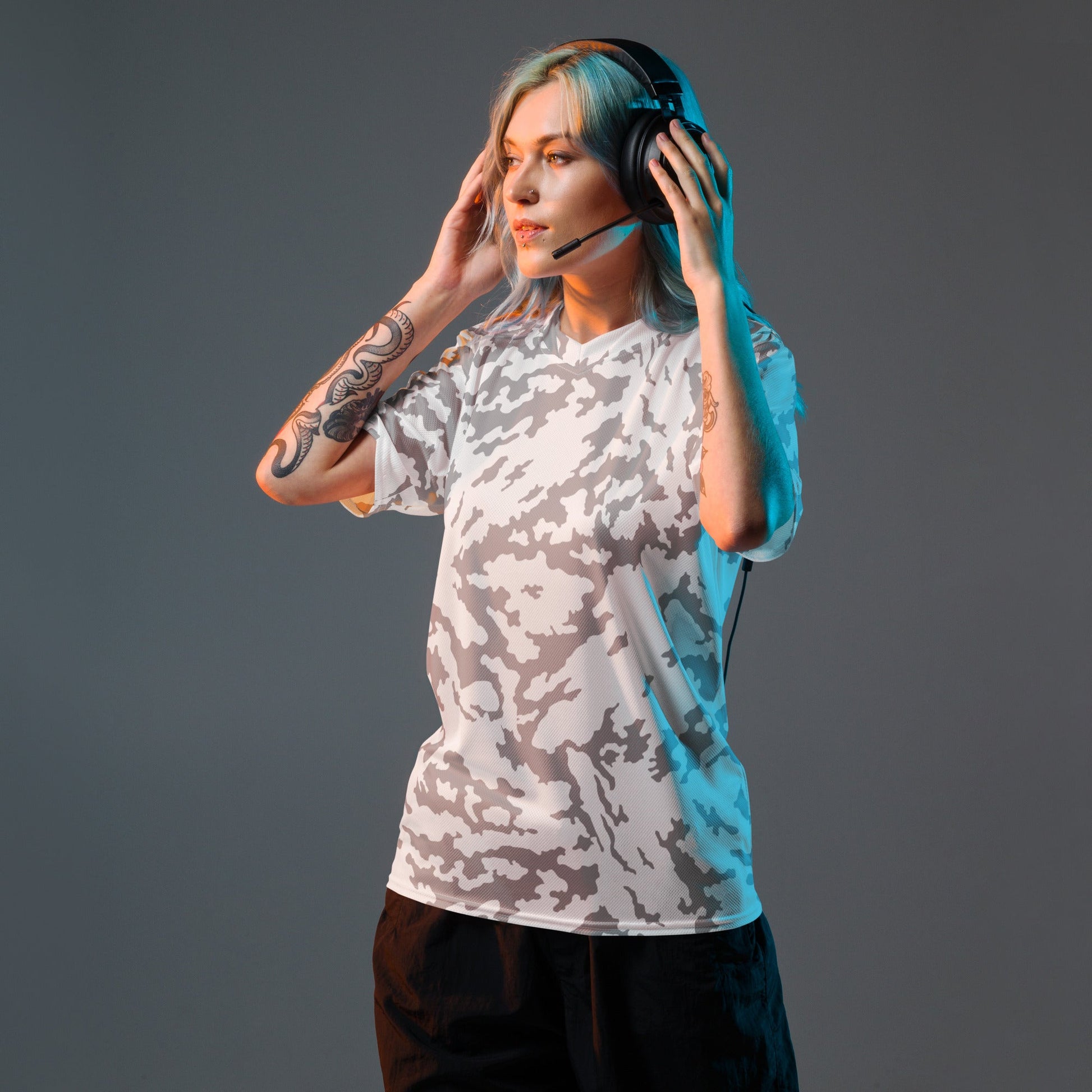 Russian Barvikha Red Dawn Snow Movie CAMO unisex sports jersey - Sports Jerseys