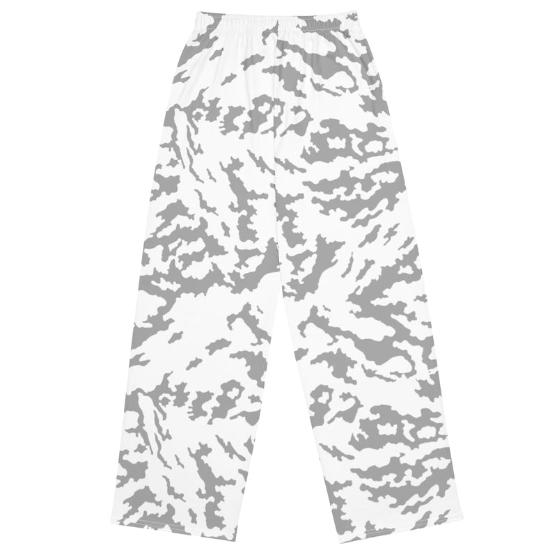 Barvikha Snow Russian CAMO Unisex Wide-Leg Leisure Pants - Pant