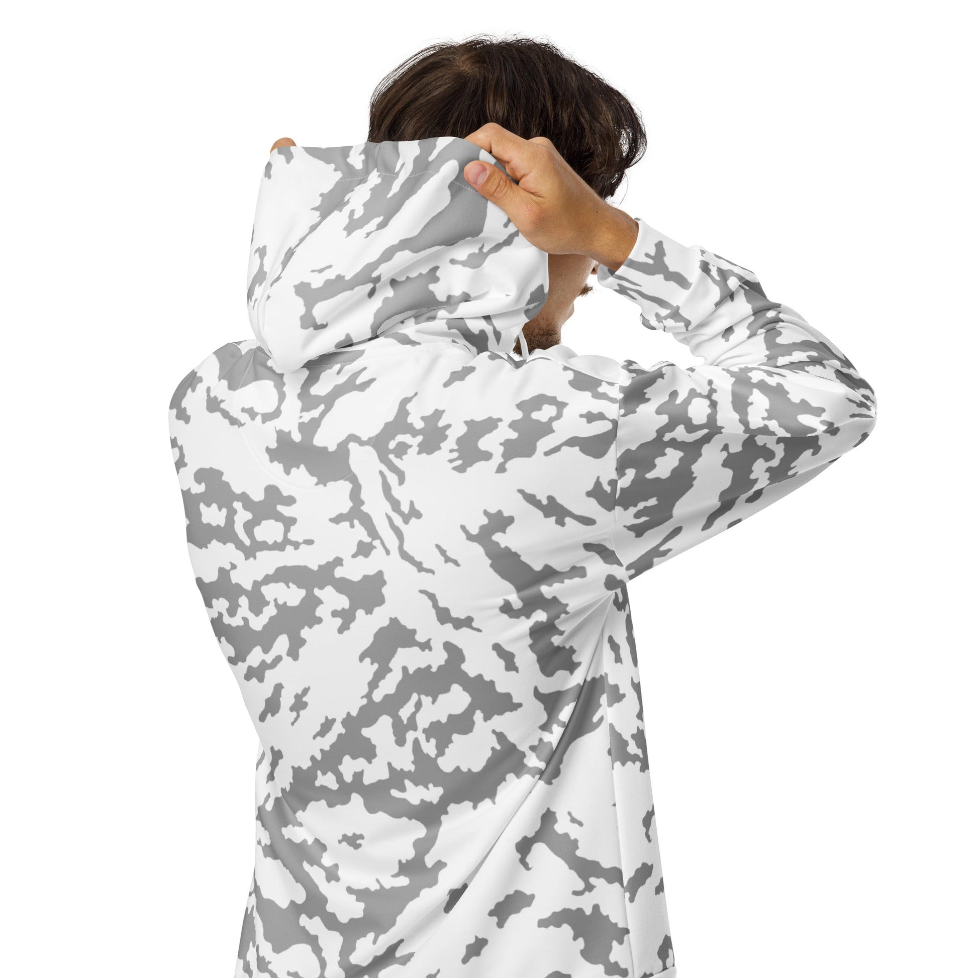 Russian Barvikha Red Dawn Snow Movie CAMO Unisex Zip Hoodie