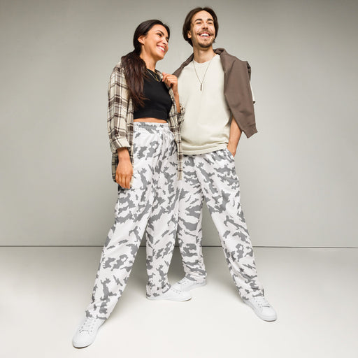 Barvikha Snow Russian CAMO Unisex Wide-Leg Joggers - 2XS