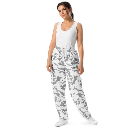 Russian Barvikha Red Dawn Snow Movie CAMO Wide-leg joggers - Joggers