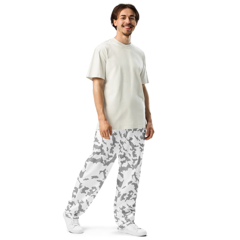 Barvikha Snow Russian CAMO Unisex Wide-Leg Joggers