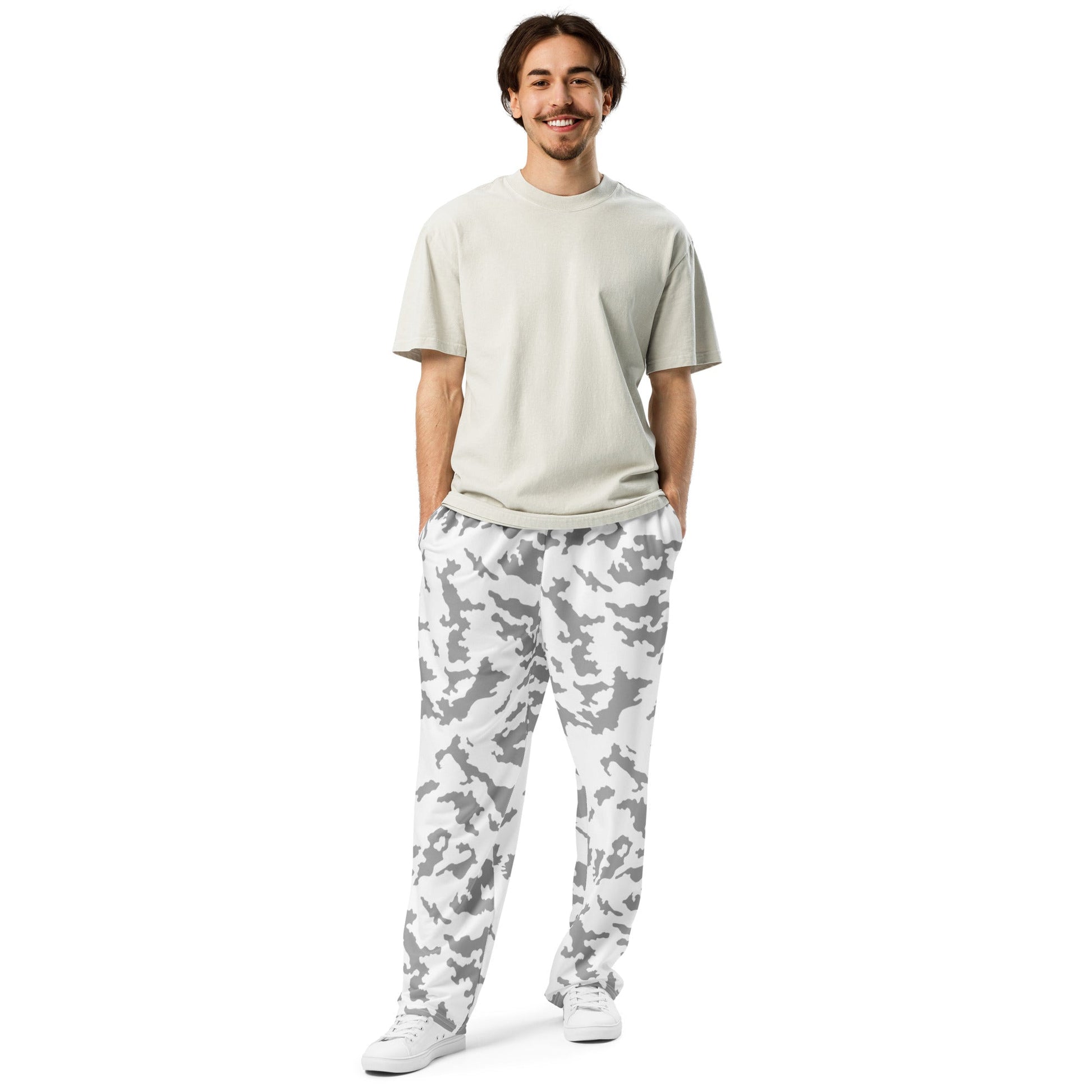 Russian Barvikha Red Dawn Snow Movie CAMO Wide-leg joggers - Joggers
