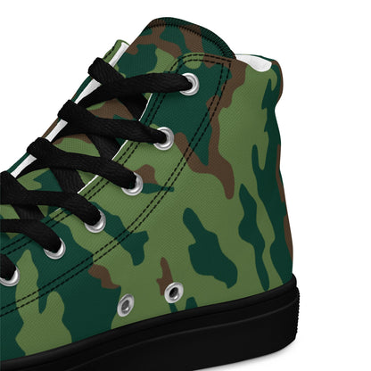 Russian Barvikha Spring CAMO Mens high top canvas shoes - High Top Canvas Shoes