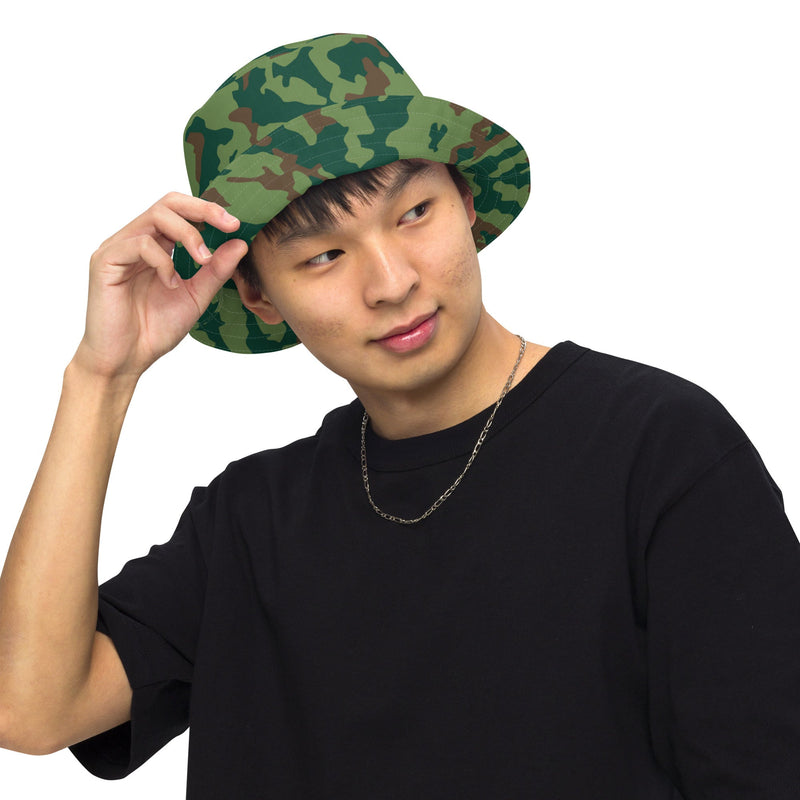 Barvikha Spring Russian CAMO Reversible Bucket Hat - Head