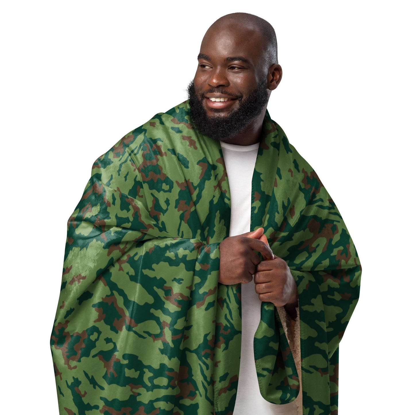 Russian Barvikha Spring CAMO Sherpa blanket - Blankets