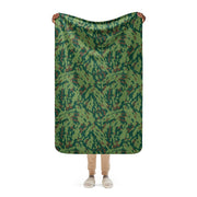 Barvikha Spring Russian CAMO Sherpa Blanket - 37″×57″