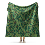 Barvikha Spring Russian CAMO Sherpa Blanket - 60″×80″